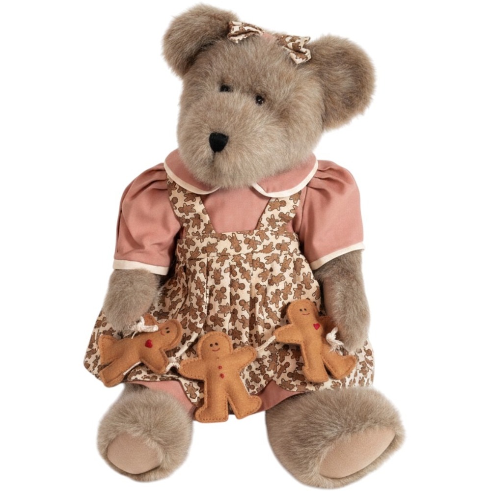 Boyds Collection Jilian G Gingerbeary Teddy Bear TJ Best Dressed 4031 Gingerbrea